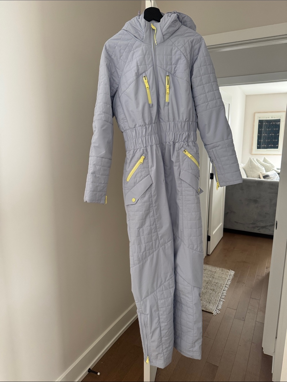 Free People One-Piece All Prepped Snowsuit in Full Moon